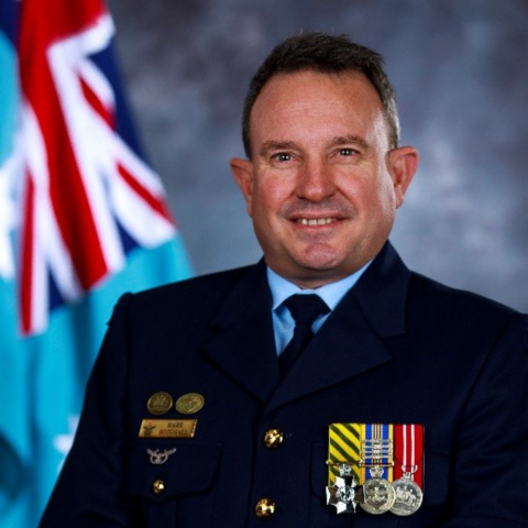 Air Commodore Mark Scougall CSC 